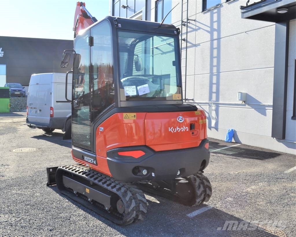 Kubota KX027-4 UUSI, TAKUU 24KK Мини-экскаваторы