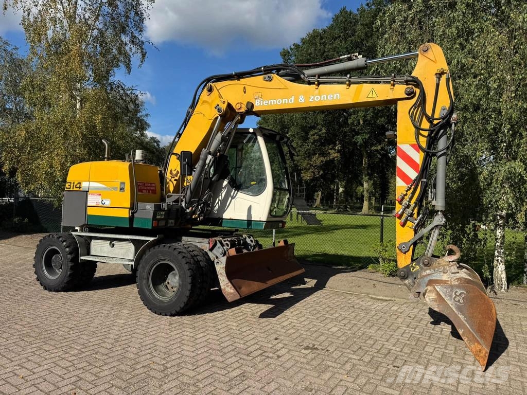 Liebherr A312 Mobiele kraan CW30 + kenteken Gumikerekes kotrók