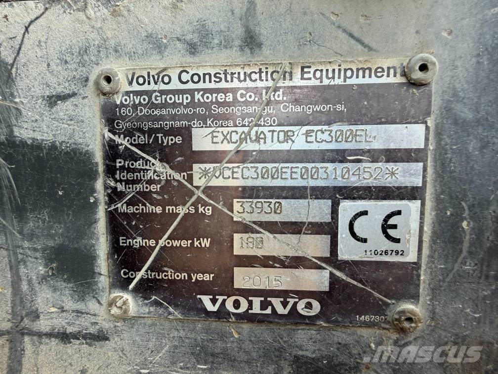 Volvo EC 300 EL Escavadeiras de esteiras