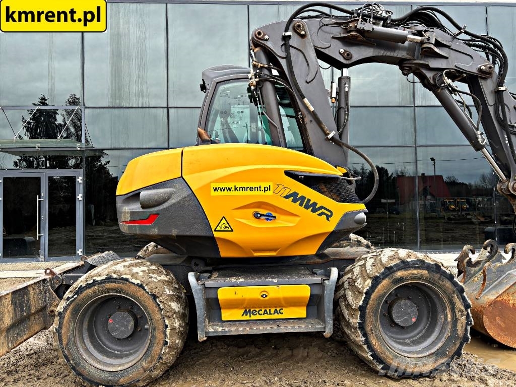 Mecalac 11 MWR | 9 12 LIEBHERR 311 309 TAKEUCHI 295 KOMATS Wheeled excavators