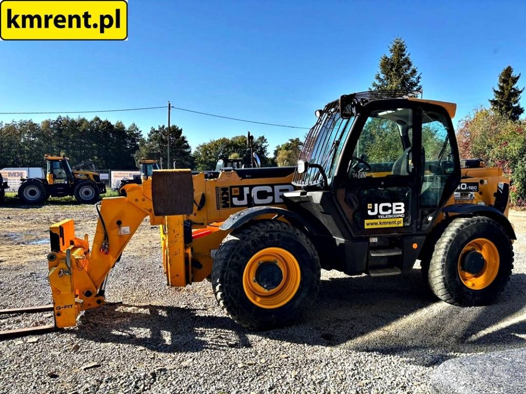 JCB 540-180 ŁADOWARKA TELESKOPOWA 2017R. | JCB 535-140 Telescopic handlers