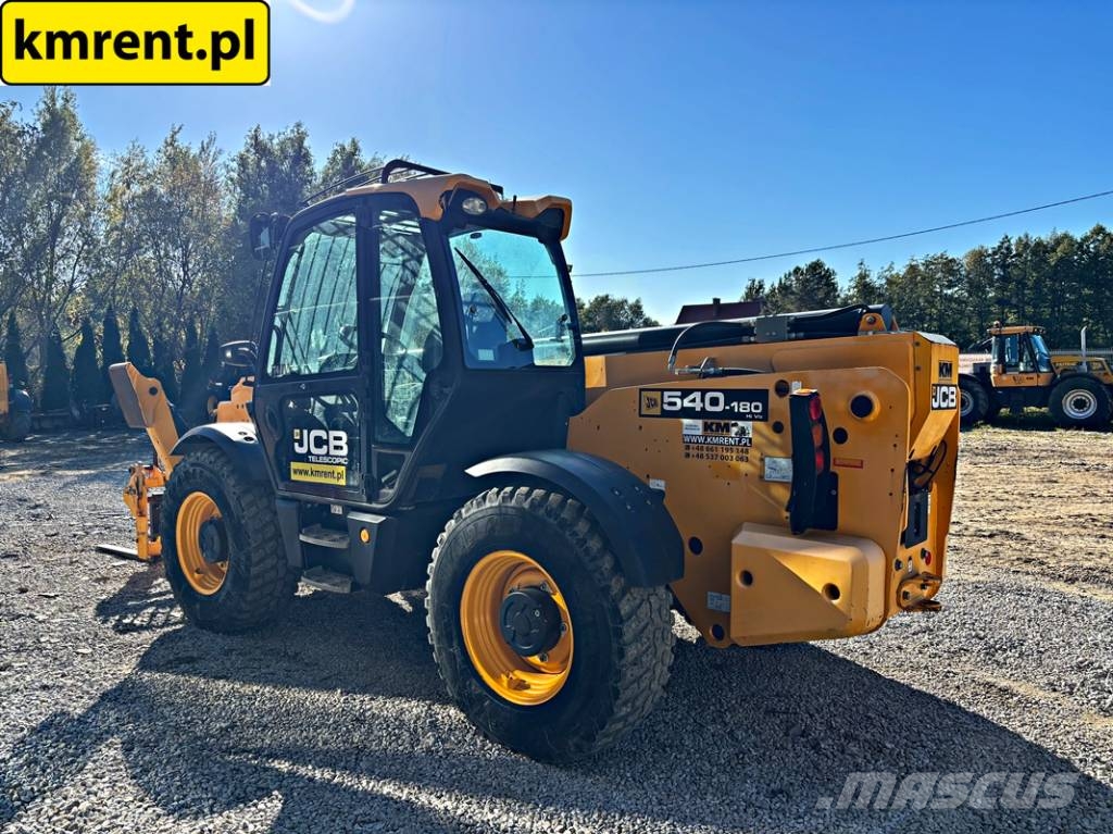 JCB 540-180 ŁADOWARKA TELESKOPOWA 2017R. | JCB 535-140 Telescopic handlers