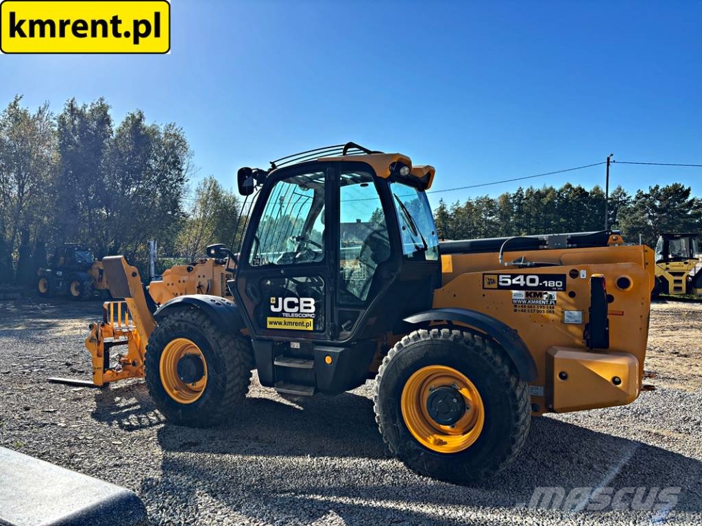 JCB 540-180 ŁADOWARKA TELESKOPOWA 2017R. | JCB 535-140 Telescopic handlers