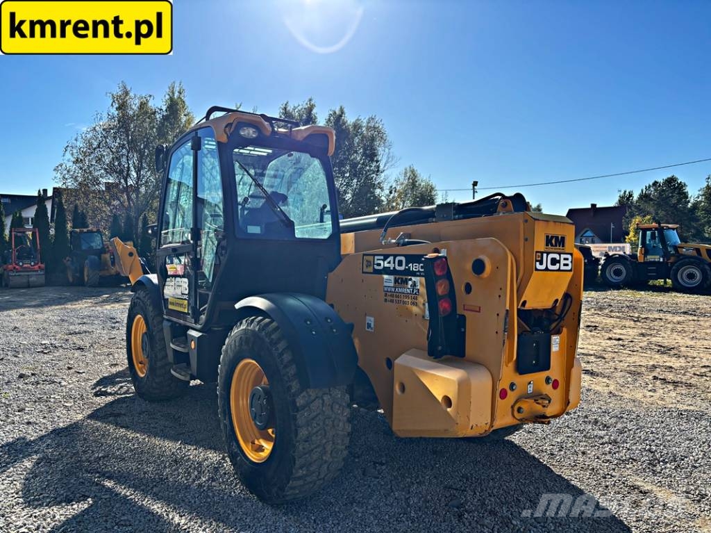 JCB 540-180 ŁADOWARKA TELESKOPOWA 2017R. | JCB 535-140 Telescopic handlers