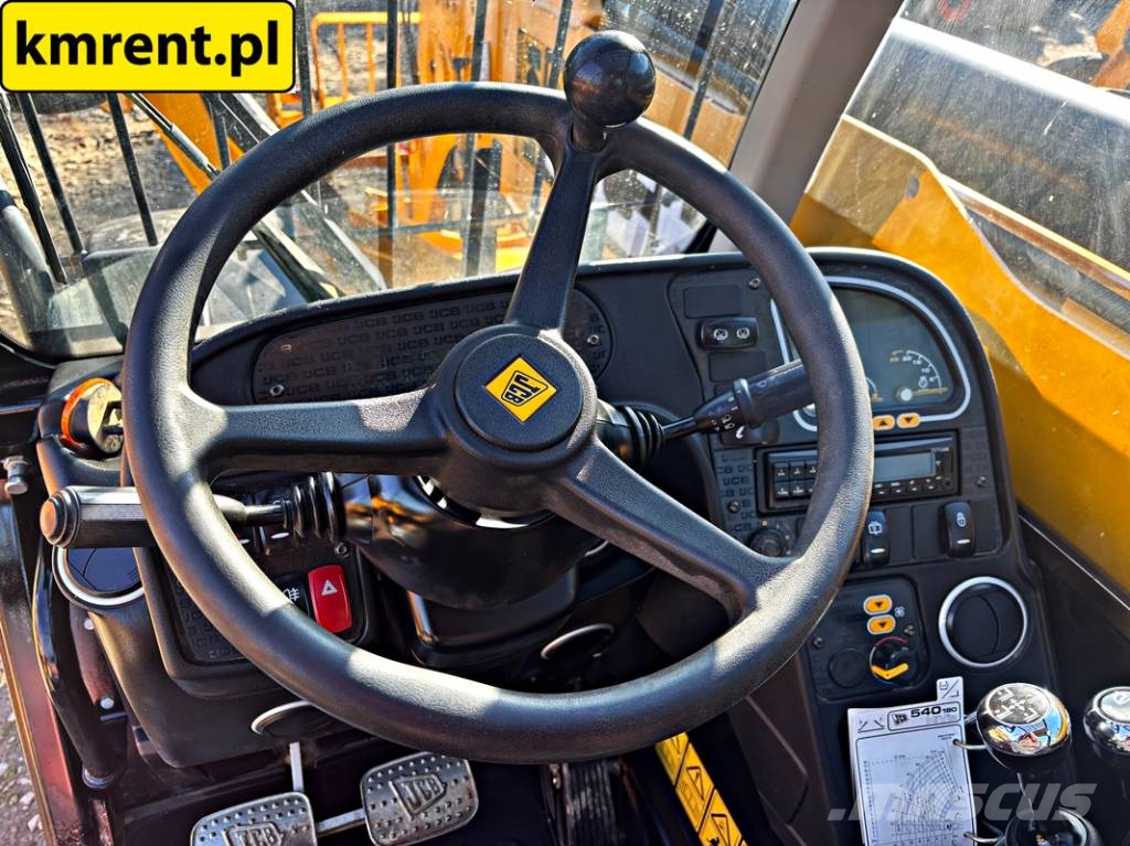 JCB 540-180 ŁADOWARKA TELESKOPOWA 2017R. | JCB 535-140 Telescopic handlers