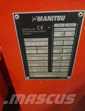 Manitou 150 AET JC 3D Iseliikuvad poomtõstukid