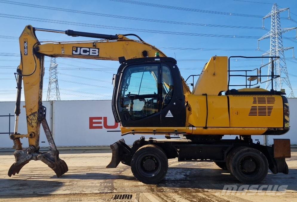 JCB JS 160 W 轮式挖掘机