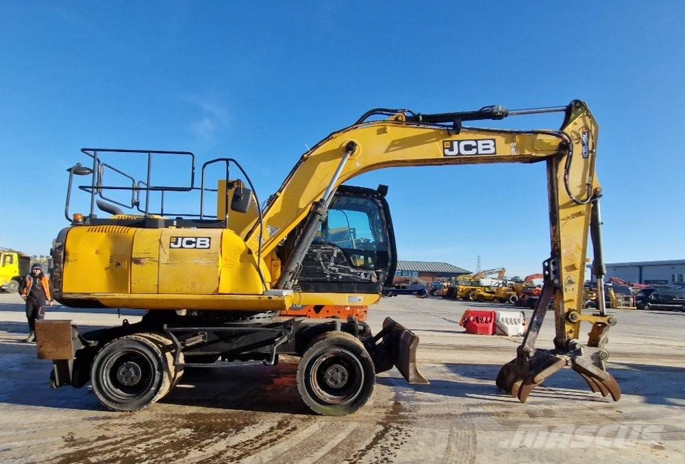 JCB JS 160 W 轮式挖掘机