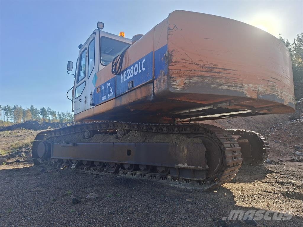 Halla HE280LC Pásová rýpadla