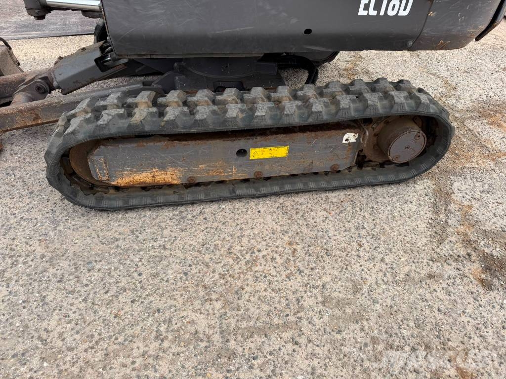 Volvo EC 18 D Mini ekskavatörler, 7 tona dek