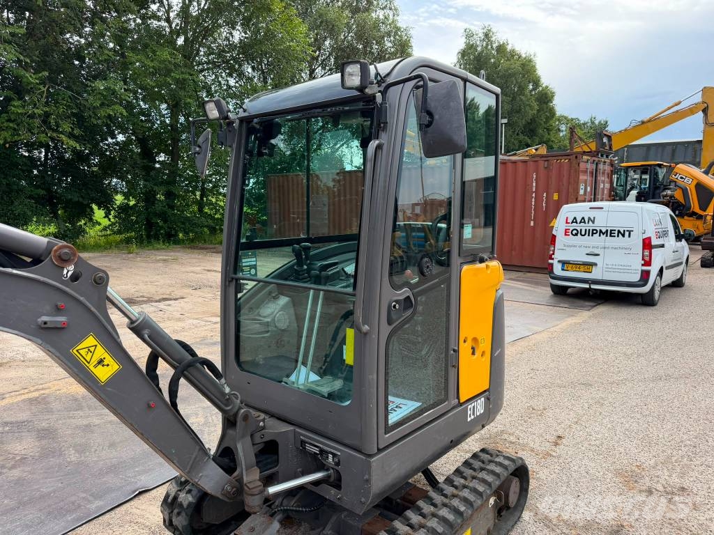 Volvo EC 18 D Mini ekskavatörler, 7 tona dek