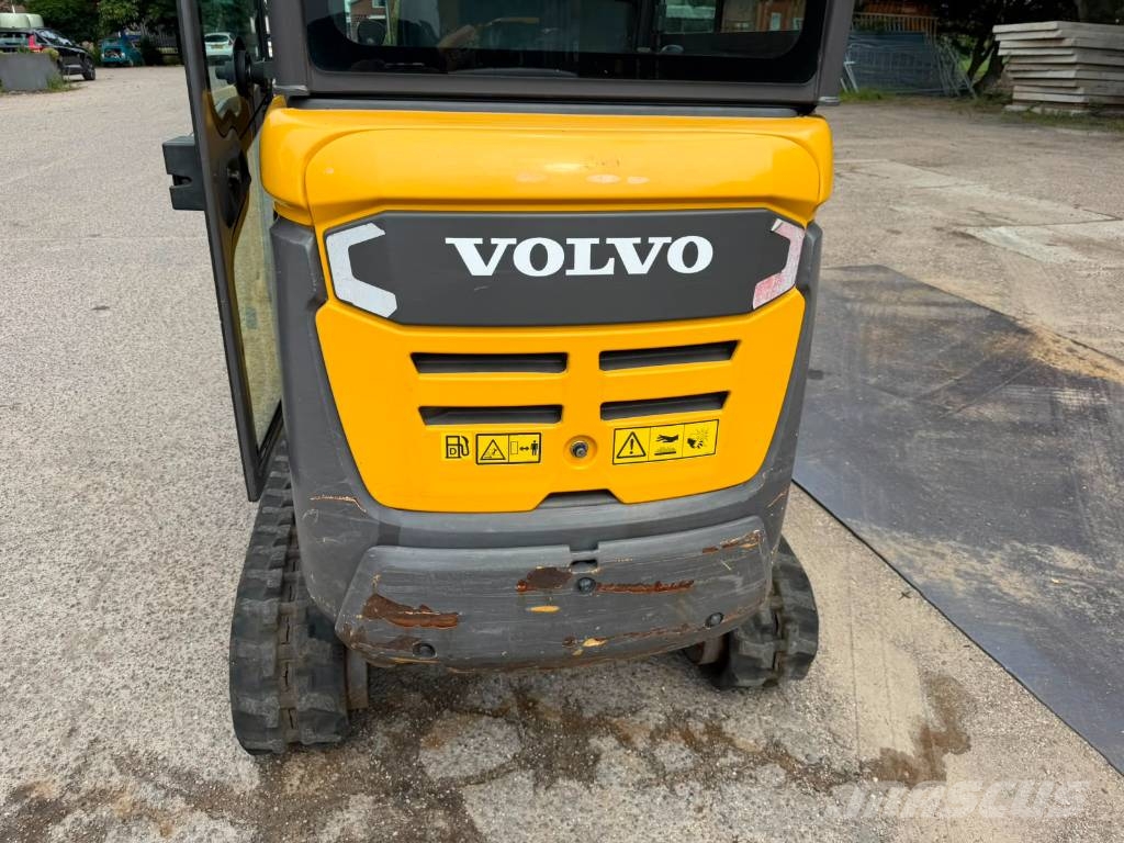 Volvo EC 18 D Mini ekskavatörler, 7 tona dek