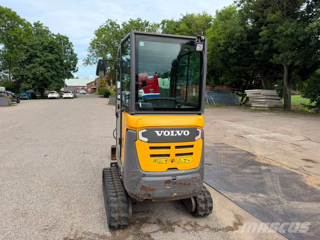 Volvo EC 18 D Mini ekskavatörler, 7 tona dek