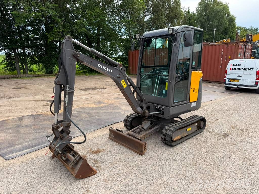Volvo EC 18 D Mini ekskavatörler, 7 tona dek