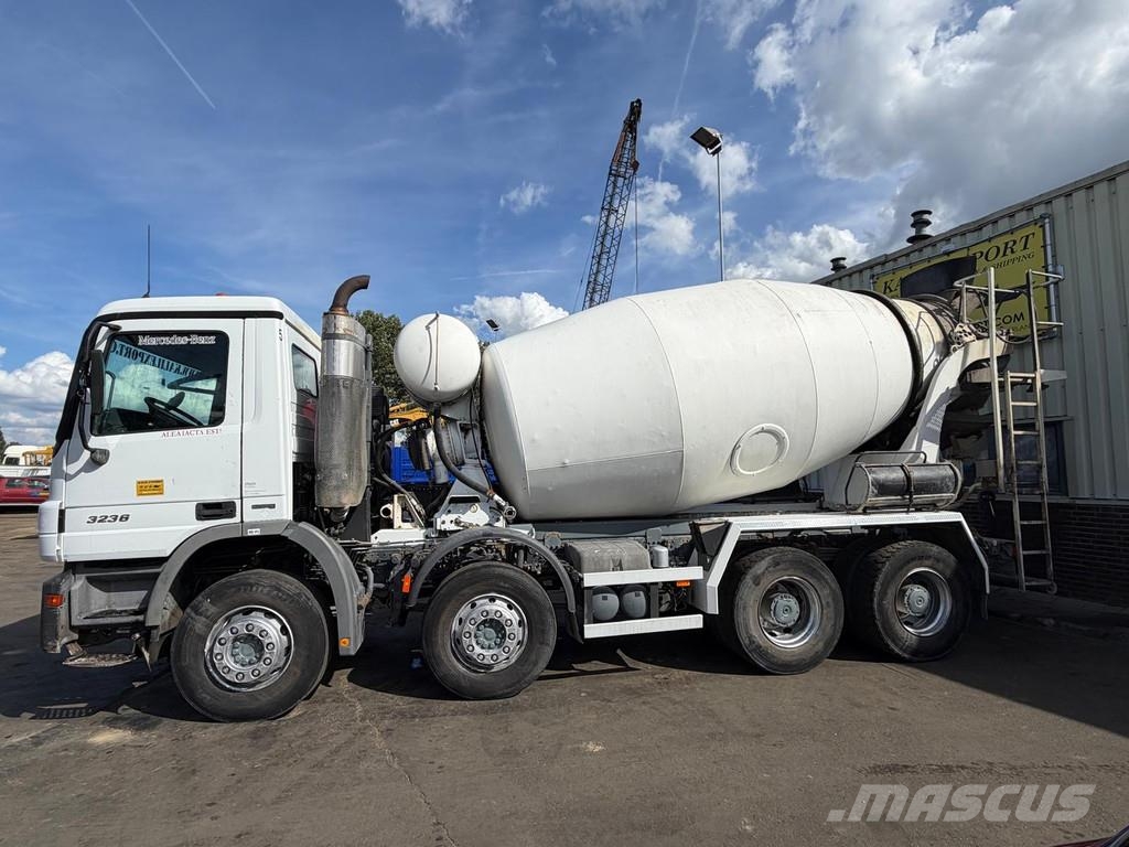 Mercedes-Benz Actros 3236 Concrete Mixer - 8x4 - EPS Gearbox - 3 Camiones hormigonera