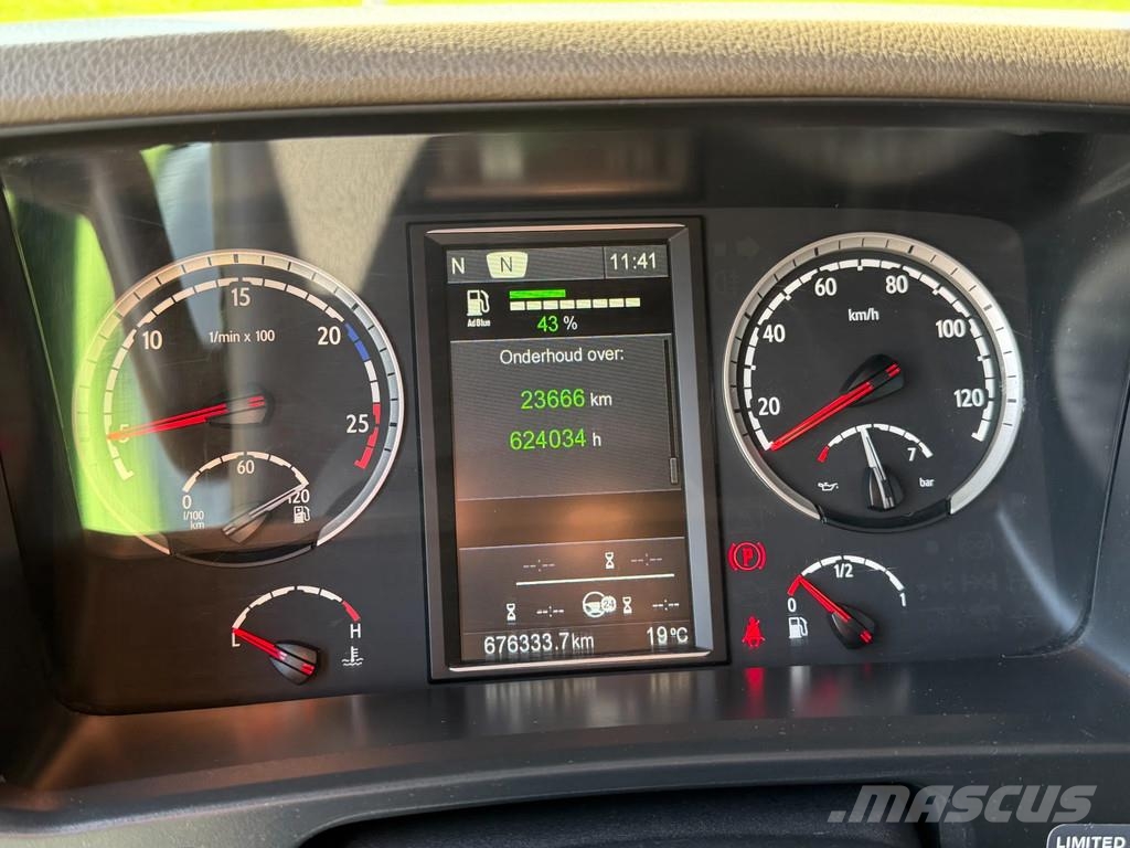 Scania R520 V8 Full Air Retarder 2 Tank * Only 676 Tkm * Vilcēji