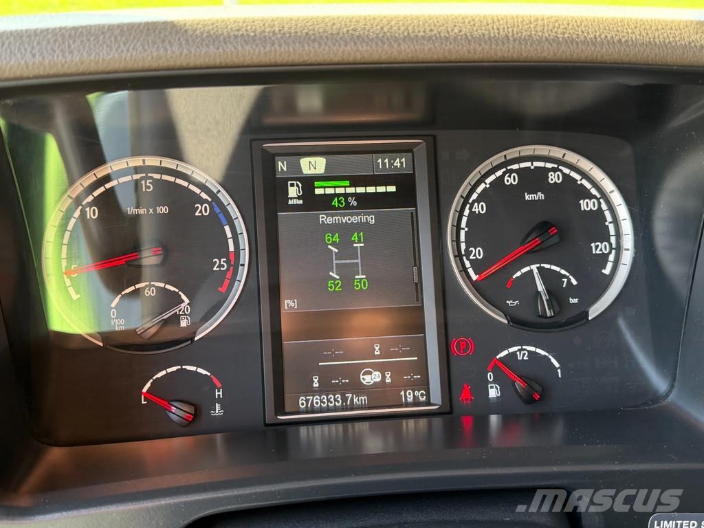 Scania R520 V8 Full Air Retarder 2 Tank * Only 676 Tkm * Vilcēji