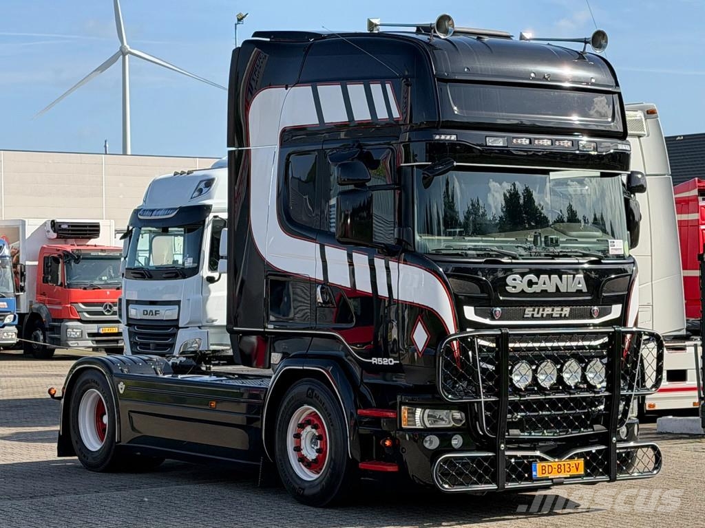 Scania R520 V8 Full Air Retarder 2 Tank * Only 676 Tkm * Vilcēji