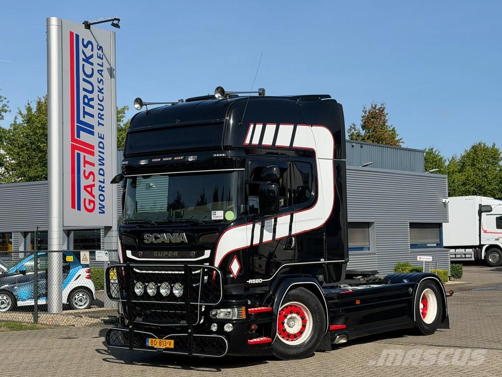 Scania R520 V8 Full Air Retarder 2 Tank * Only 676 Tkm * Vilcēji