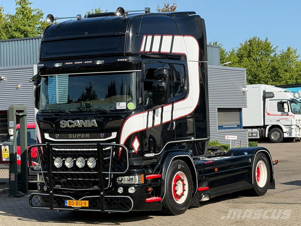 Scania R520 V8 Full Air Retarder 2 Tank * Only 676 Tkm * Vilcēji