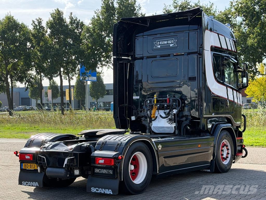 Scania R520 V8 Full Air Retarder 2 Tank * Only 676 Tkm * Vilcēji