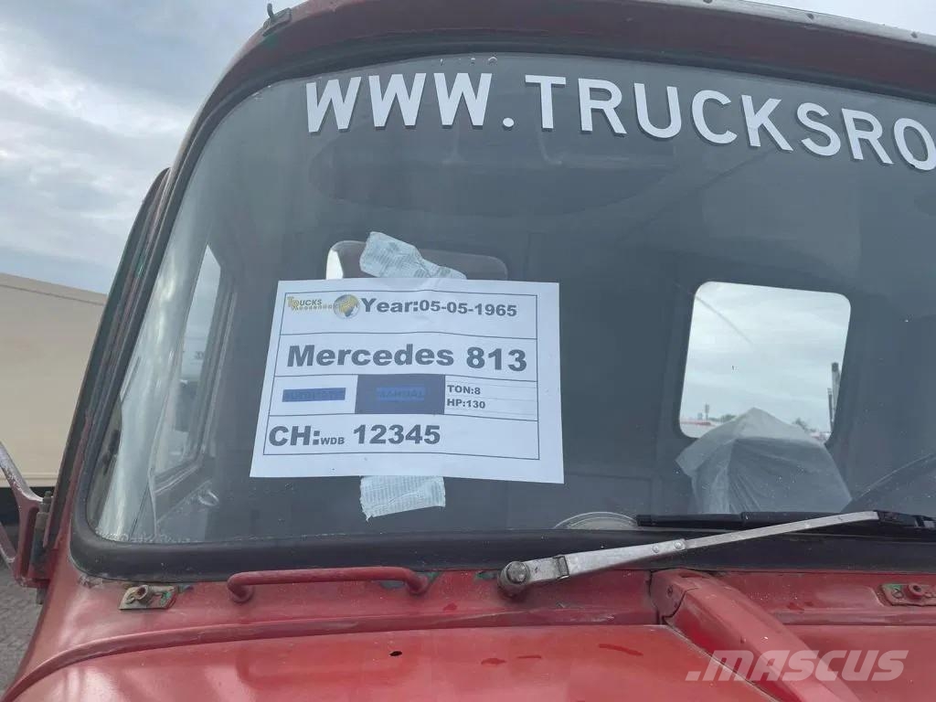Mercedes-Benz 813 + Manual + Kipper + 4x4 Tipper trucks