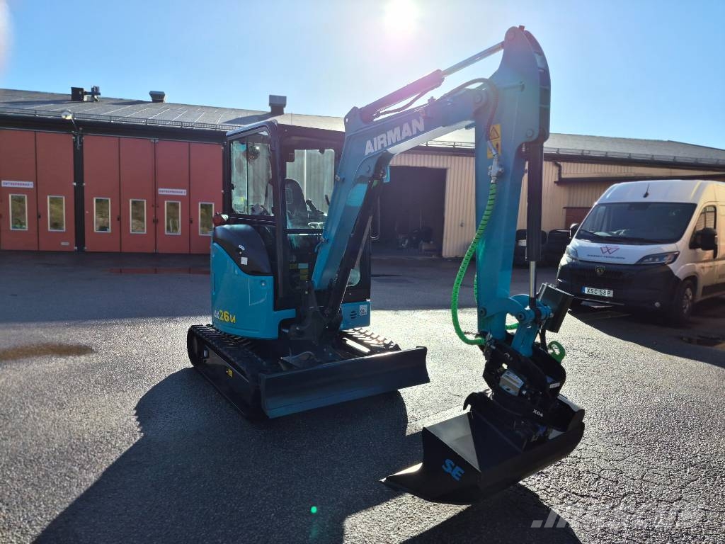 Airman AX 26 U-7 Minigrävare < 7t