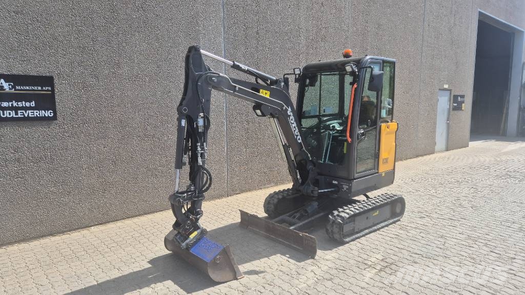 Volvo EC 20 E Mini ekskavatörler, 7 tona dek