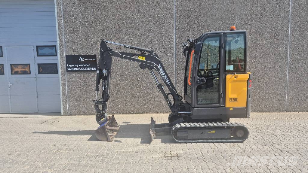Volvo EC 20 E Mini ekskavatörler, 7 tona dek