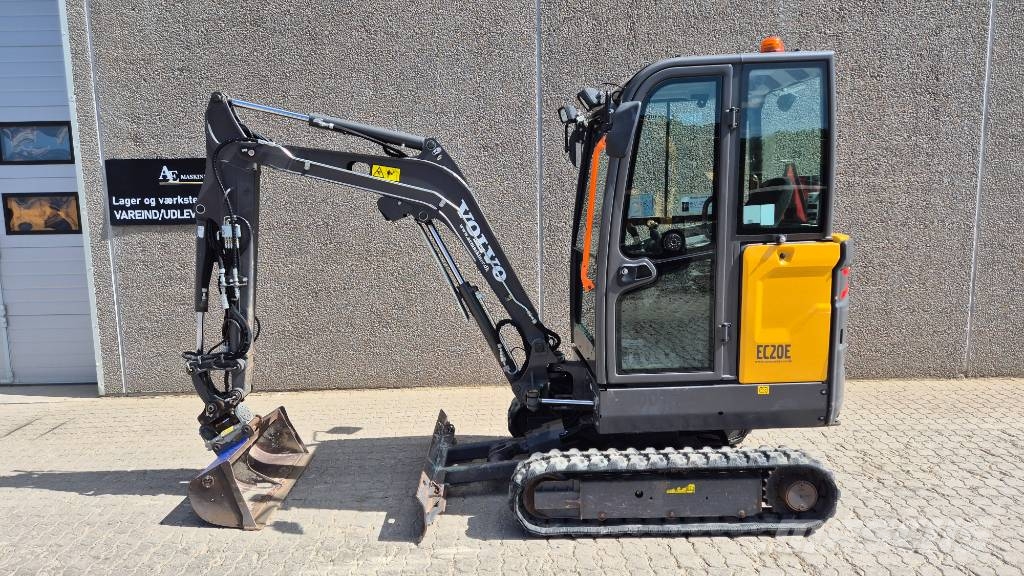 Volvo EC 20 E Mini ekskavatörler, 7 tona dek