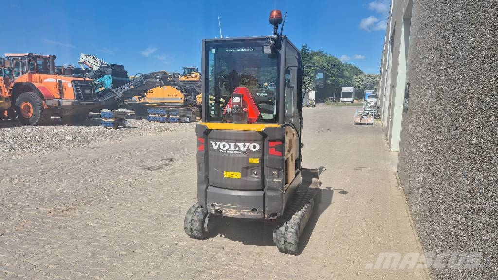 Volvo EC 20 E Mini ekskavatörler, 7 tona dek