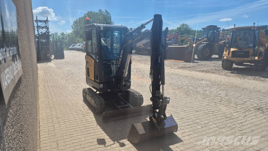 Volvo EC 20 E Mini ekskavatörler, 7 tona dek