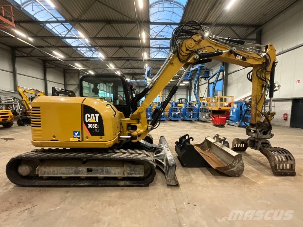 CAT 308 E 2 CR Midigraafmachines 7t - 12t