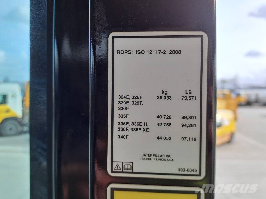 CAT 335FLCR Bageri gusjeničari