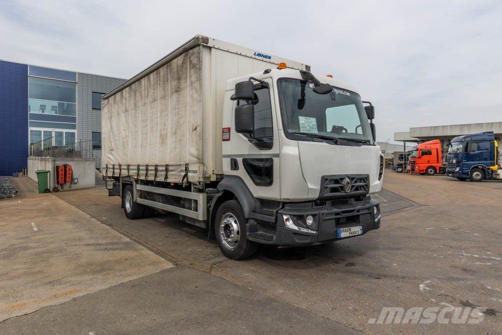 Renault D16 240 DXI Camiones de caja de lona