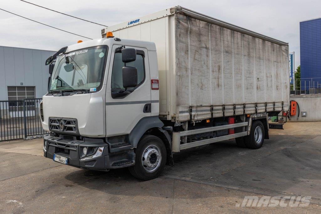 Renault D16 240 DXI Camiones de caja de lona