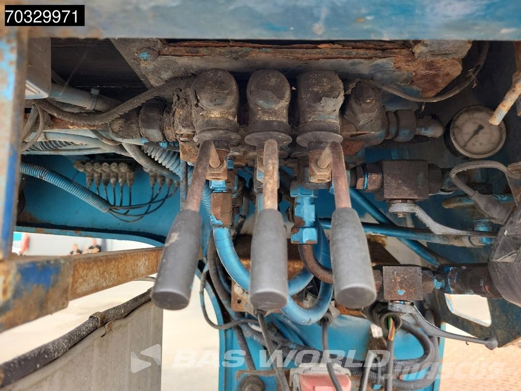 Robuste Kaiser RTI DU231104 2 axles Extendable Gooseneck Steering Semirremolques de góndola rebajada