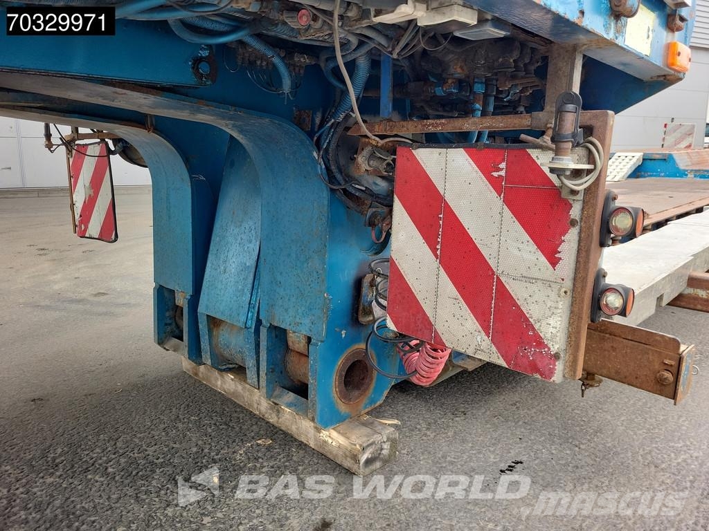 Robuste Kaiser RTI DU231104 2 axles Extendable Gooseneck Steering Semirremolques de góndola rebajada