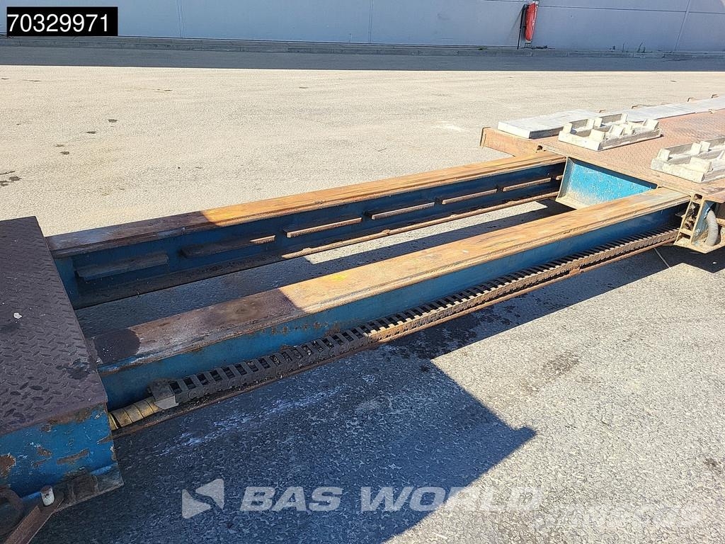Robuste Kaiser RTI DU231104 2 axles Extendable Gooseneck Steering Semirremolques de góndola rebajada