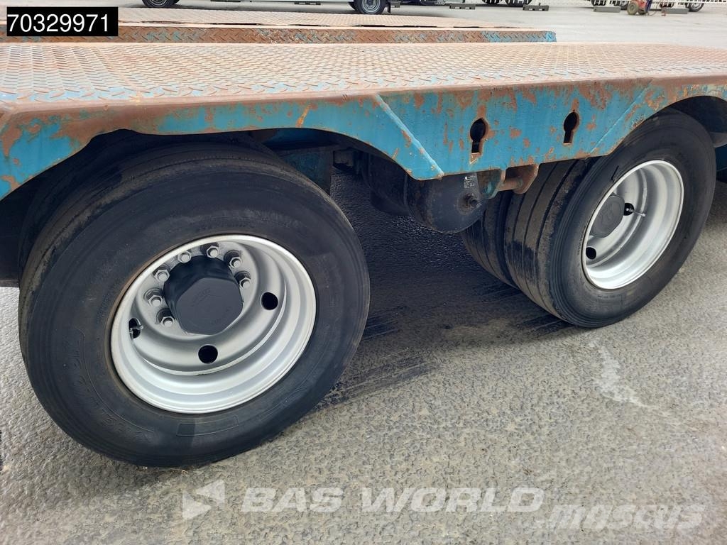 Robuste Kaiser RTI DU231104 2 axles Extendable Gooseneck Steering Semirremolques de góndola rebajada