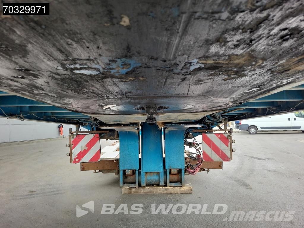 Robuste Kaiser RTI DU231104 2 axles Extendable Gooseneck Steering Semirremolques de góndola rebajada