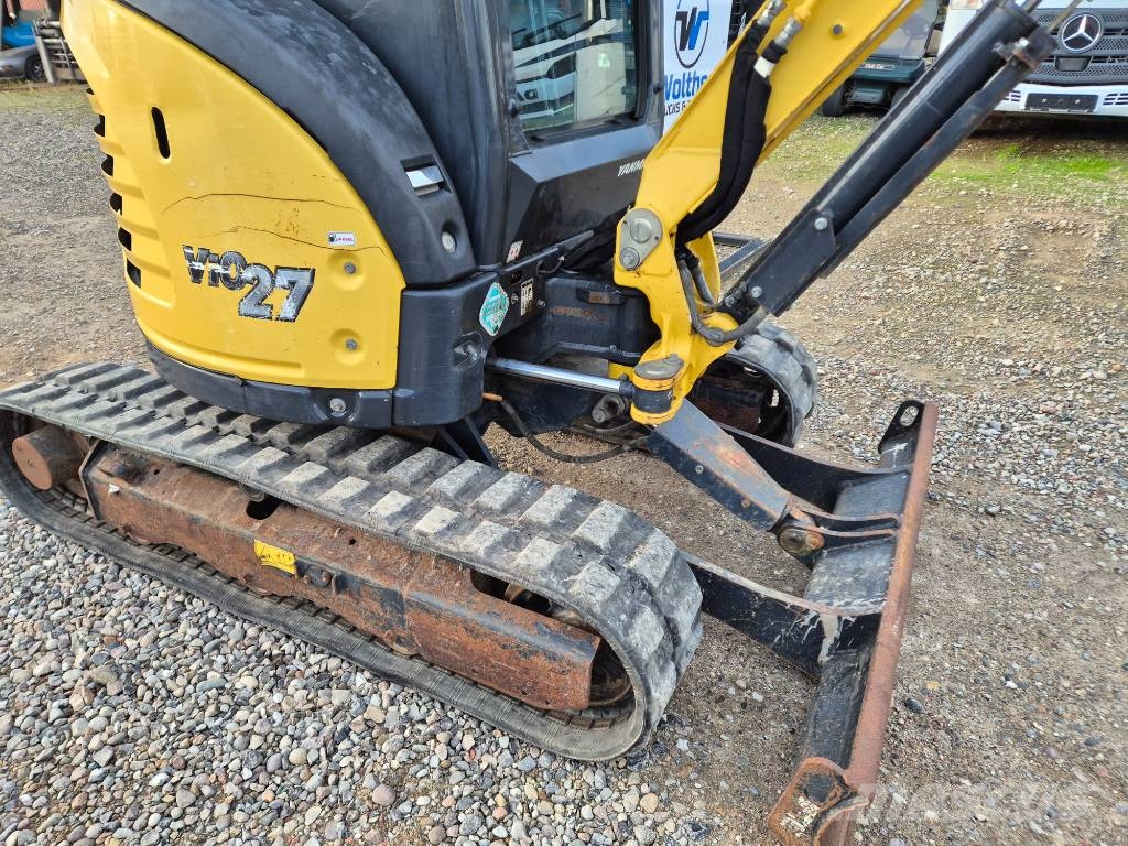 Yanmar Vio 27-6 // Powertilt // 4 buckets Minigravemaskiner