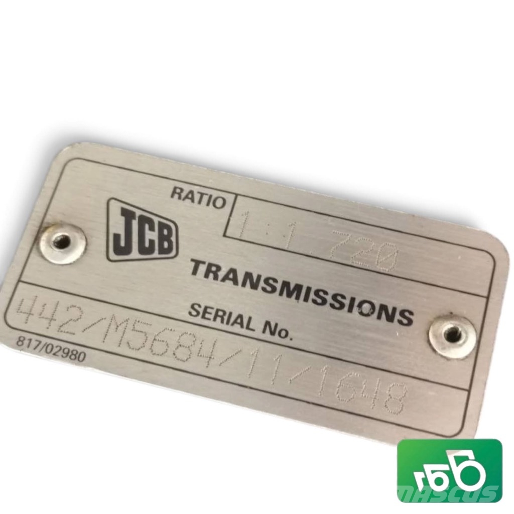 JCB Gearbox 1:1720 JCB 535-125 أجهزة نقل