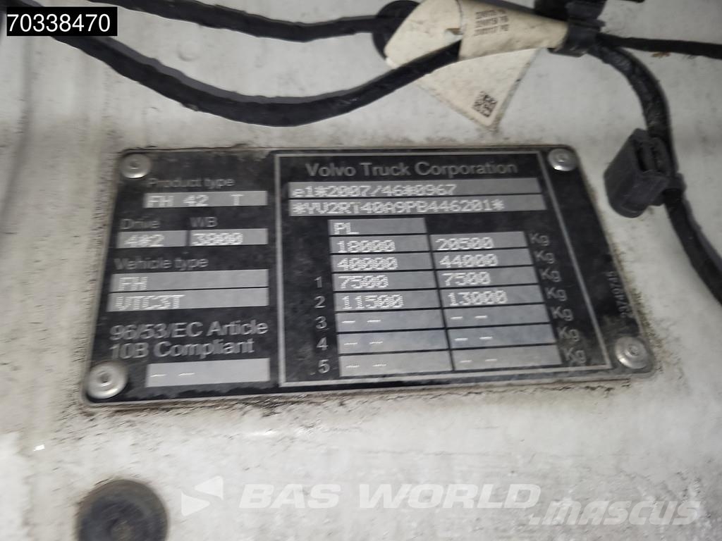 Volvo FH 500 4X2 XL 2x Tanks I-ParkCool ACC Sadulveokid