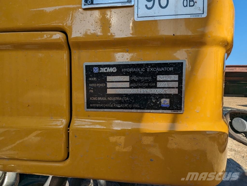 XCMG XE 55 U Miniekskavaatorid < 7 t