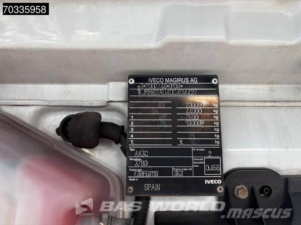 Iveco Stralis 480 4X2 ActiveTime Retarder 中古トラクターヘッド | トレーラーヘッド