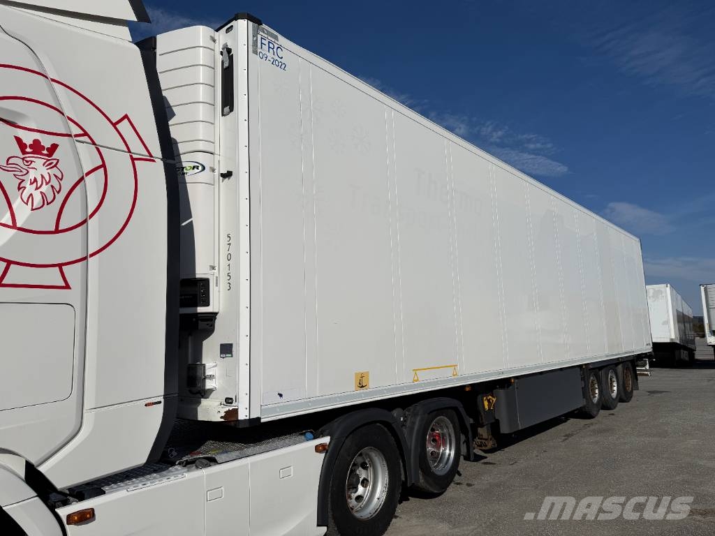 Schmitz cargobull 2-temp, 66 pal نصف مقطورات بدرجة حرارة قابلة للضبط