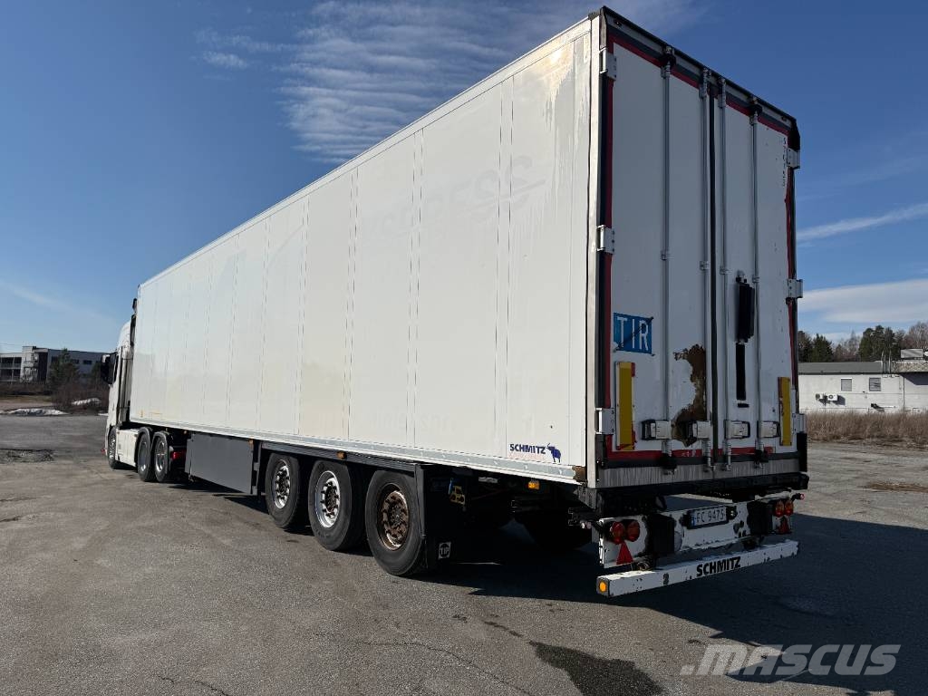 Schmitz cargobull 2-temp, 66 pal نصف مقطورات بدرجة حرارة قابلة للضبط