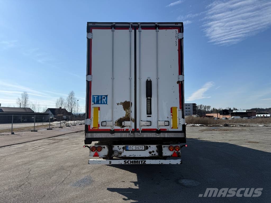 Schmitz cargobull 2-temp, 66 pal نصف مقطورات بدرجة حرارة قابلة للضبط