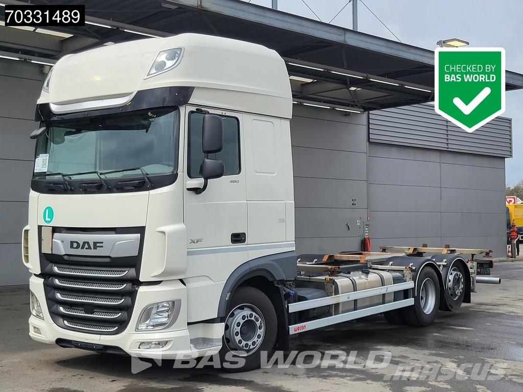 DAF XF 480 6X2 BDF Full Air SSC Lift-Axle Automatic Eu Kuorma-autoalustat